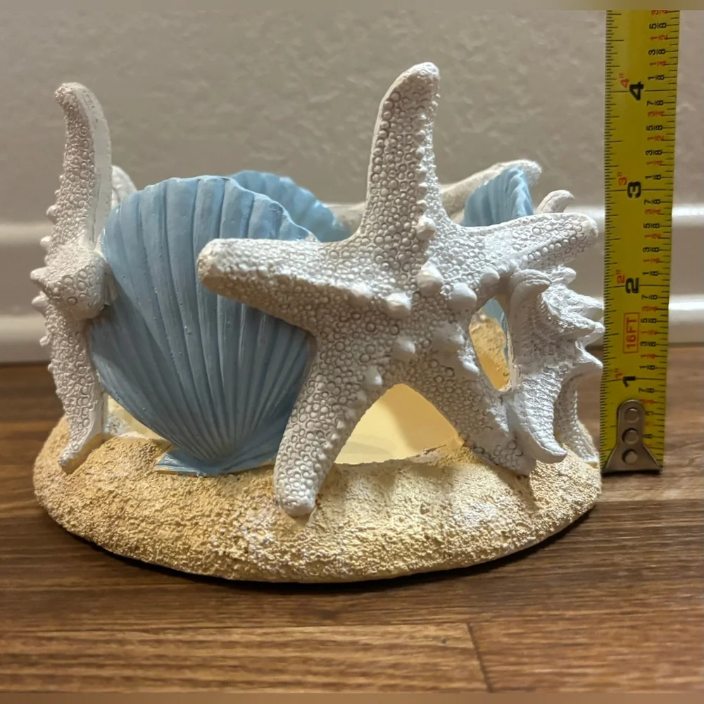 YANKEE CANDLE Beach Theme Candle Holder NEW! - Picture 5 of 17
